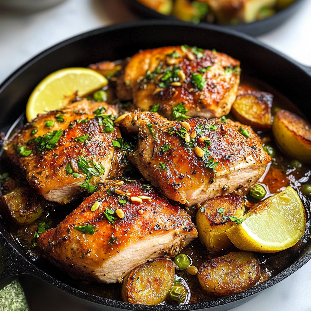 Achieve Restaurant-Quality Chicken Vesuvio in Your Home Kitchen